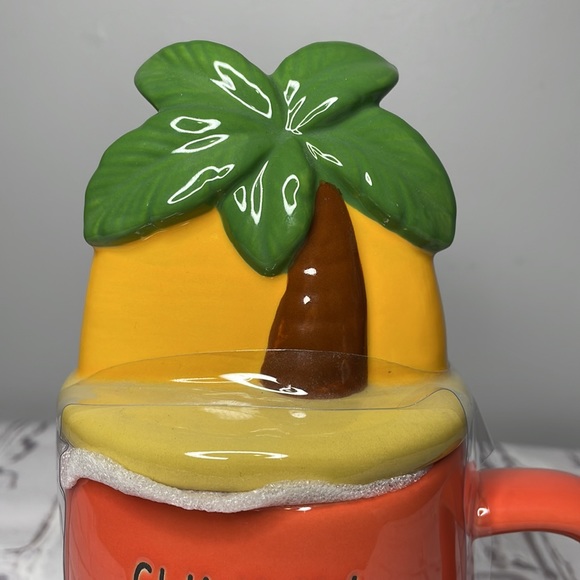 Rae Dunn SUNNY DAYS AHEAD Topper Mug - Picture 3 of 6